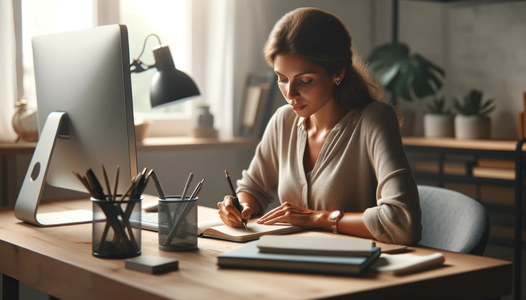 Plan for Success by writing it down.