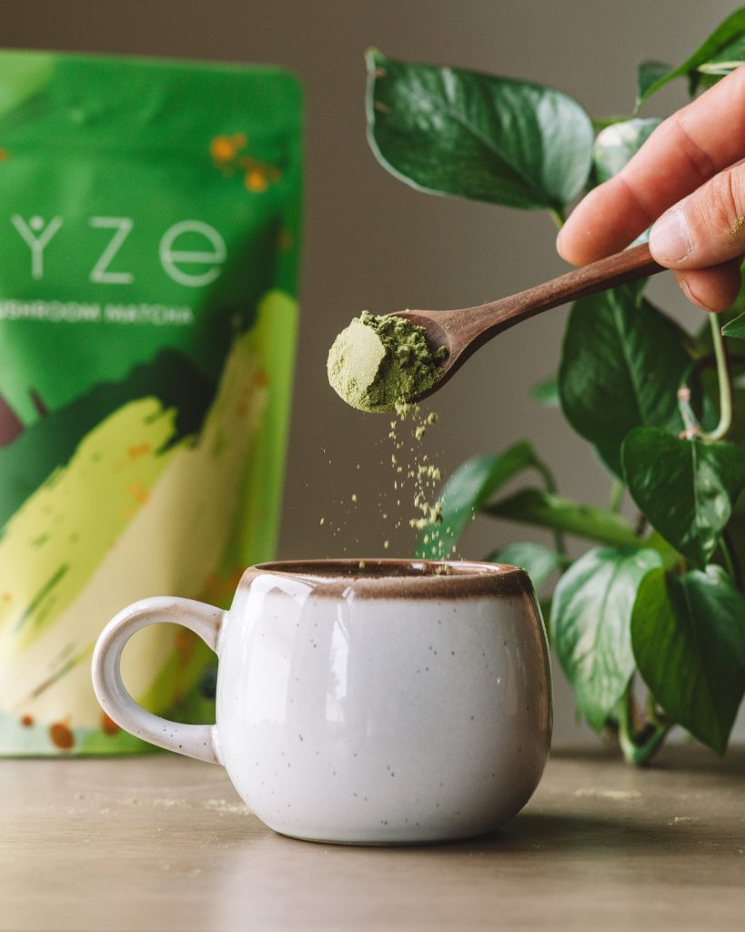 Ryze Mushroom Coffee Matcha.